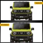 Suzuki Jimny Headlight Upgrade Kits (18-23) Before and After
