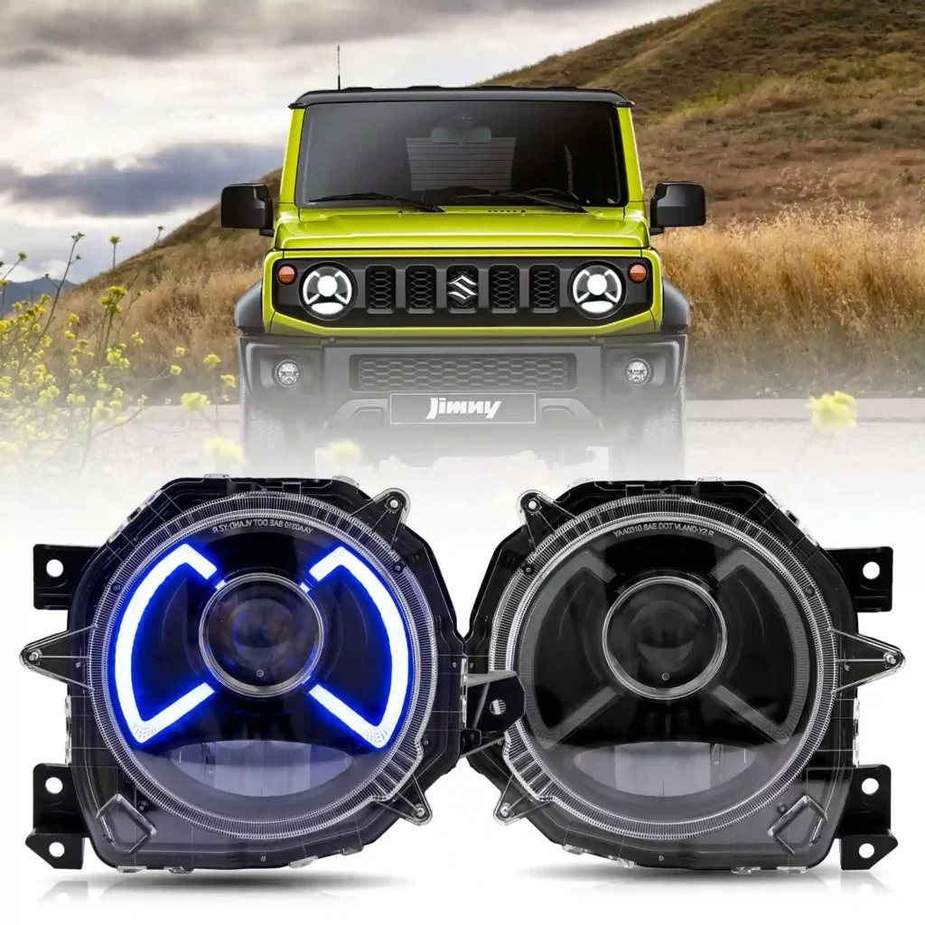 Suzuki Jimny LED Headlights Replacement With Sequential DRL