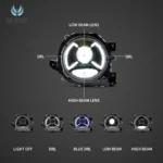 Suzuki Jimny LED Headlights Replacement With Sequential DRL Function Show
