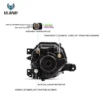 Suzuki Jimny LED Headlights Replacement With Sequential DRL Wiring Harness