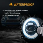 07-13 Mini Cooper R56 Headlights Assembly With DRL LED Projector - Image 13