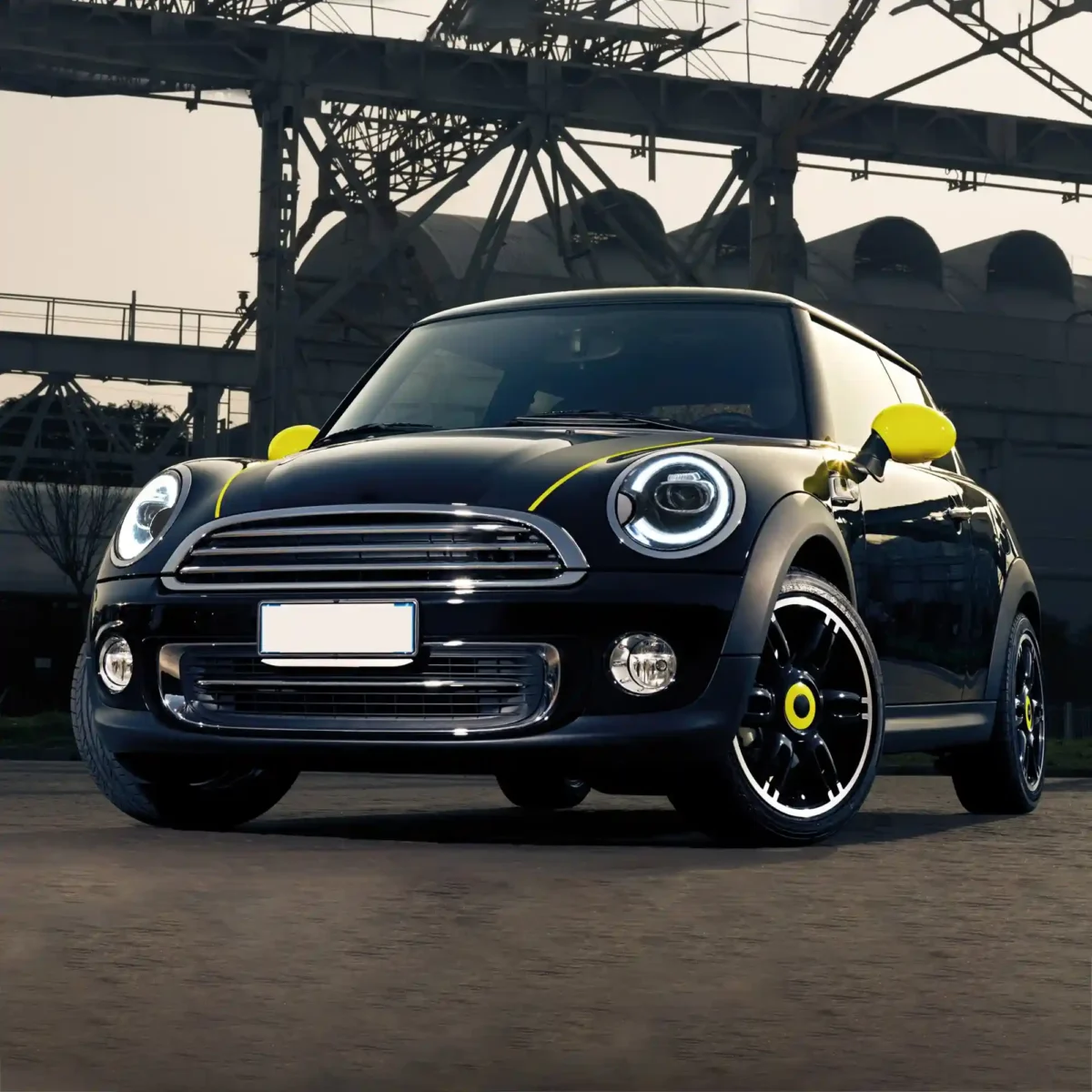 07-13 Mini Cooper R56 Headlights Assembly With DRL LED Projector Photos1
