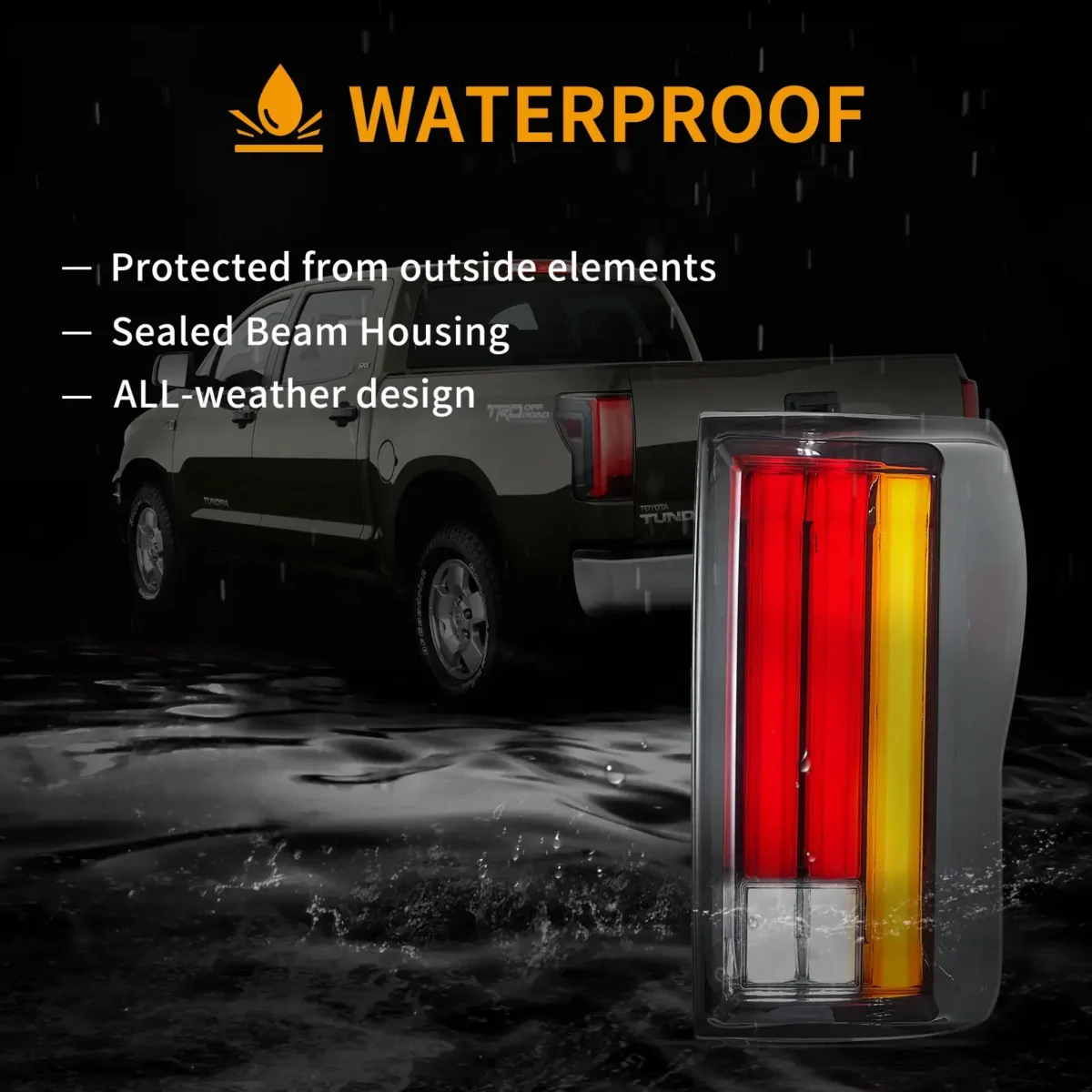 07-13 Toyota Tundra Tail lights Replacement With LED Sequential - Image 13