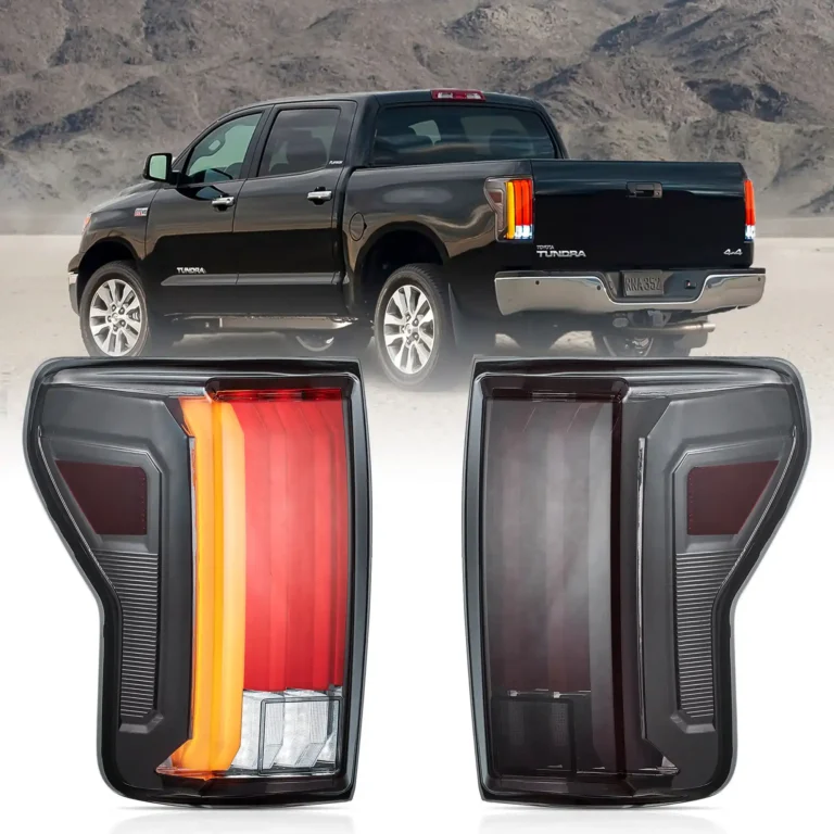 2007 Toyota Tundra Tail lights Replacement (07-13) With LED Sequential Smoke