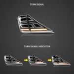 2007-2013 Vellfire Tail Lamp Upgrade To LED Style Sequential Turn Signal