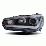 2008 Mitsubishi Lancer Headlights Replacement (08-17) With LED Projector Dynamic Display1