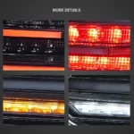 09-14 VW Scirocco LED Rear lights Retorfit Kit Assembly Detail