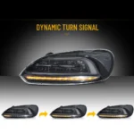 09-14 VW Scirocco LED Rear lights Retorfit Kit Assembly Sequential Turn Signal S