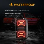10-22 VW Amarok LED Tail lights With Dynamic Sequential - Image 13