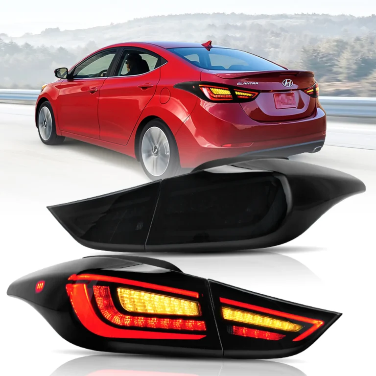 2013 Hyundai Elantra Tail light Replacement (11-15) With LED Sequential S