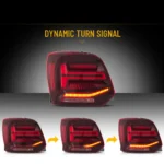 11-17 Vland Polo Tail lights Customized Kit Sequential Turn Signal R