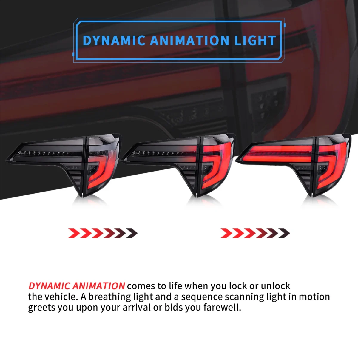 2016 Honda Hrv Tail light Replacement (16-20) With Full LED Sequential Dynamic Animation Light