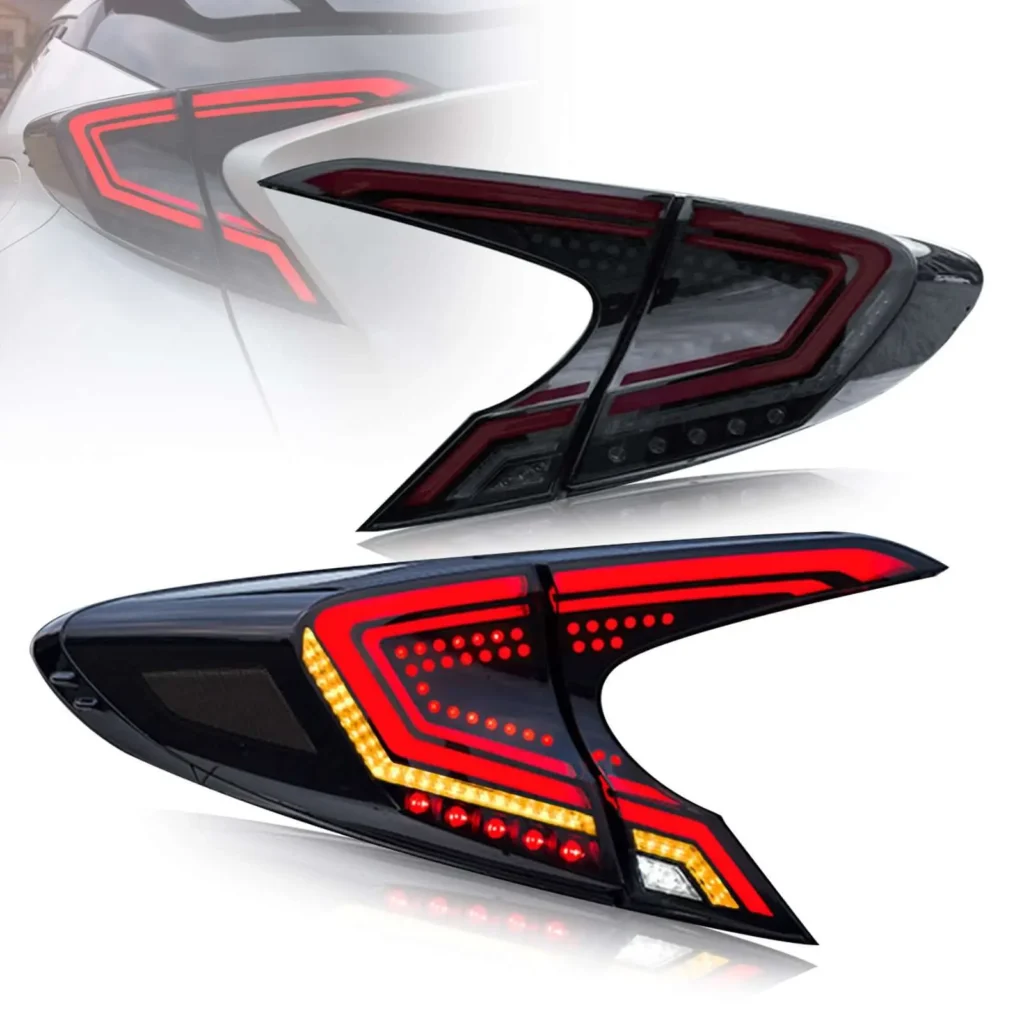 2018 Toyota CHR Tail Lights Upgrade (18-20) To Cool Led Style 1
