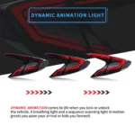 2018 Toyota CHR Tail Lights Upgrade (18-20) To Cool Led Style Dynamic Animation Light