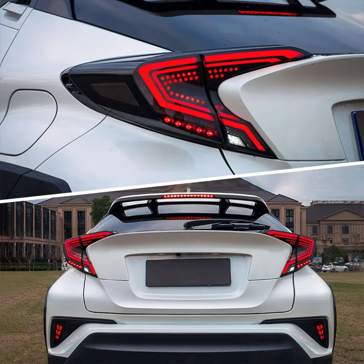 18-20 Toyota CHR Tail Lights Upgrade To Cool Led Style - Image 8