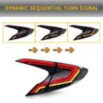 2018 Toyota CHR Tail Lights Upgrade (18-20) To Cool Led Style Sequential Turn Signal