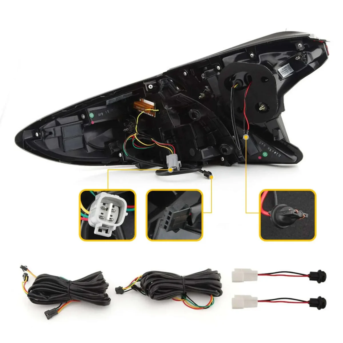 2018 Toyota CHR Tail Lights Upgrade (18-20) To Cool Led Style Wiring Harness