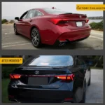 2019 Toyota Avalon Tail lights Replacement (19-21) With NEW LED Style Before and After