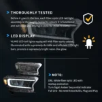 19-23 Ford Ranger LED Headlights With Reflection Bowl - Image 13