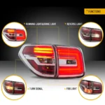 2010-present Nissan Patrol Tail lights Customized LED Kit Function Show
