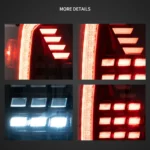 3rd Gen Tacoma Tail lights With Smoke Dynamic LED Sequential Detail