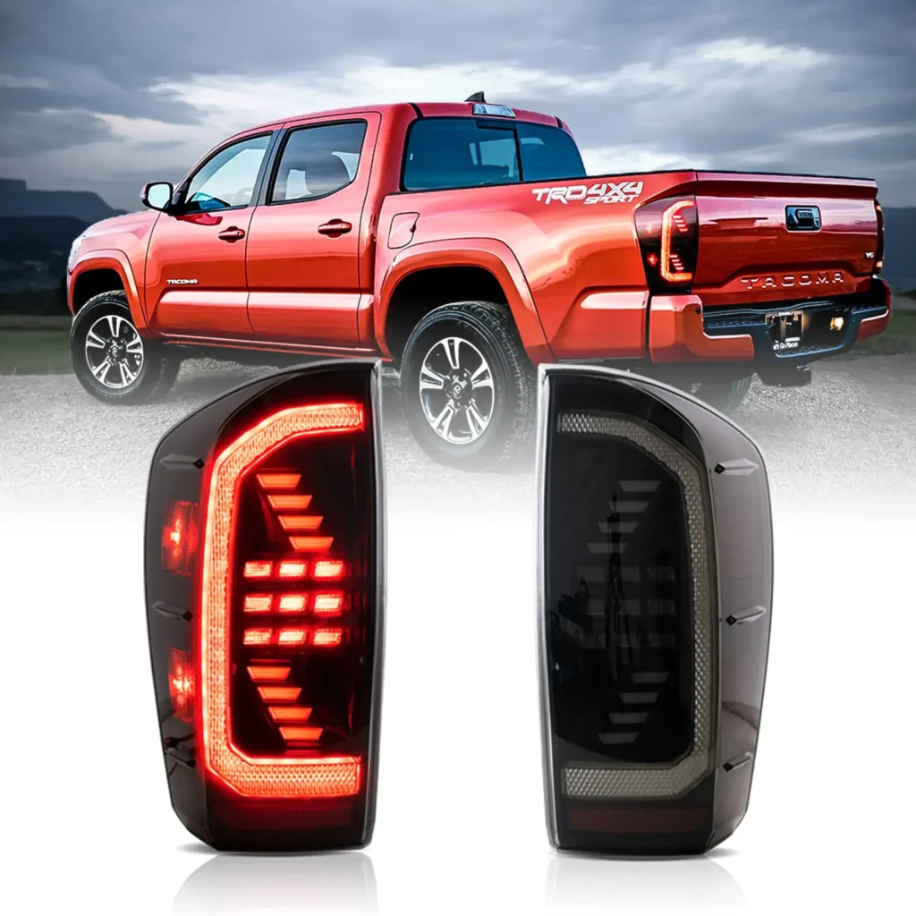 3rd Gen Tacoma Tail lights With Smoke Dynamic LED Sequential R