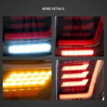 5th gen 4runner Tail lights (10-UP) Retorfit To Cool Full LED Detail