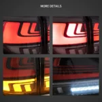 Lexus RX 450h Tail lights Assembly Replacement With Full LED Detail
