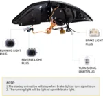 Lexus RX 450h Tail lights Assembly Replacement With Full LED Wiring Harness