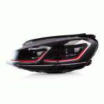 Golf MK7 Headlights Replacement With LED Projector Dynamic Display R1