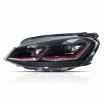 MK7 LED Headlights Upgrade Performance Kits Dynamic Display R1