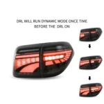 Nissan Armada Tail lights (17-20) Rplacement With LED Dynamic Sequential 6