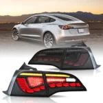 Tesla Model Y Tail light With OLED Dragon Scales Style A