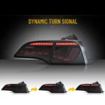 Tesla Model Y Tail light With OLED Dragon Scales Style Sequential Turn Signal R
