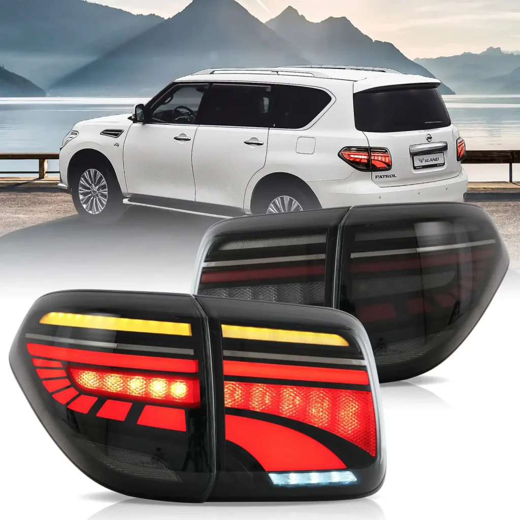 Y62 Patrol Tail lights Rplacement With LED Dynamic Sequential