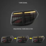Y62 Patrol Tail lights Rplacement With LED Dynamic Sequential Sequential Turn Signal