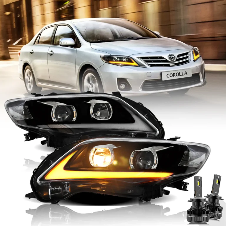 2011-2013 Toyota Corolla Led Headlights Assembly Retrofit Performance Kits L