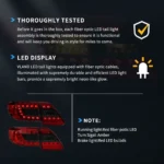 2011-2013 Toyota Corolla Tail light Replacement With LED Assembly - Image 18