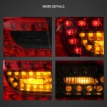 2011-2013 Toyota Corolla Tail light Replacement With LED Assembly Detail