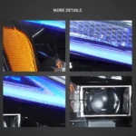 Lexus IS250 Vland Headlights (06-13) Upgrade Kits Detail