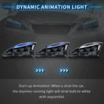 Lexus IS250 Vland Headlights (06-13) Upgrade Kits Start Up