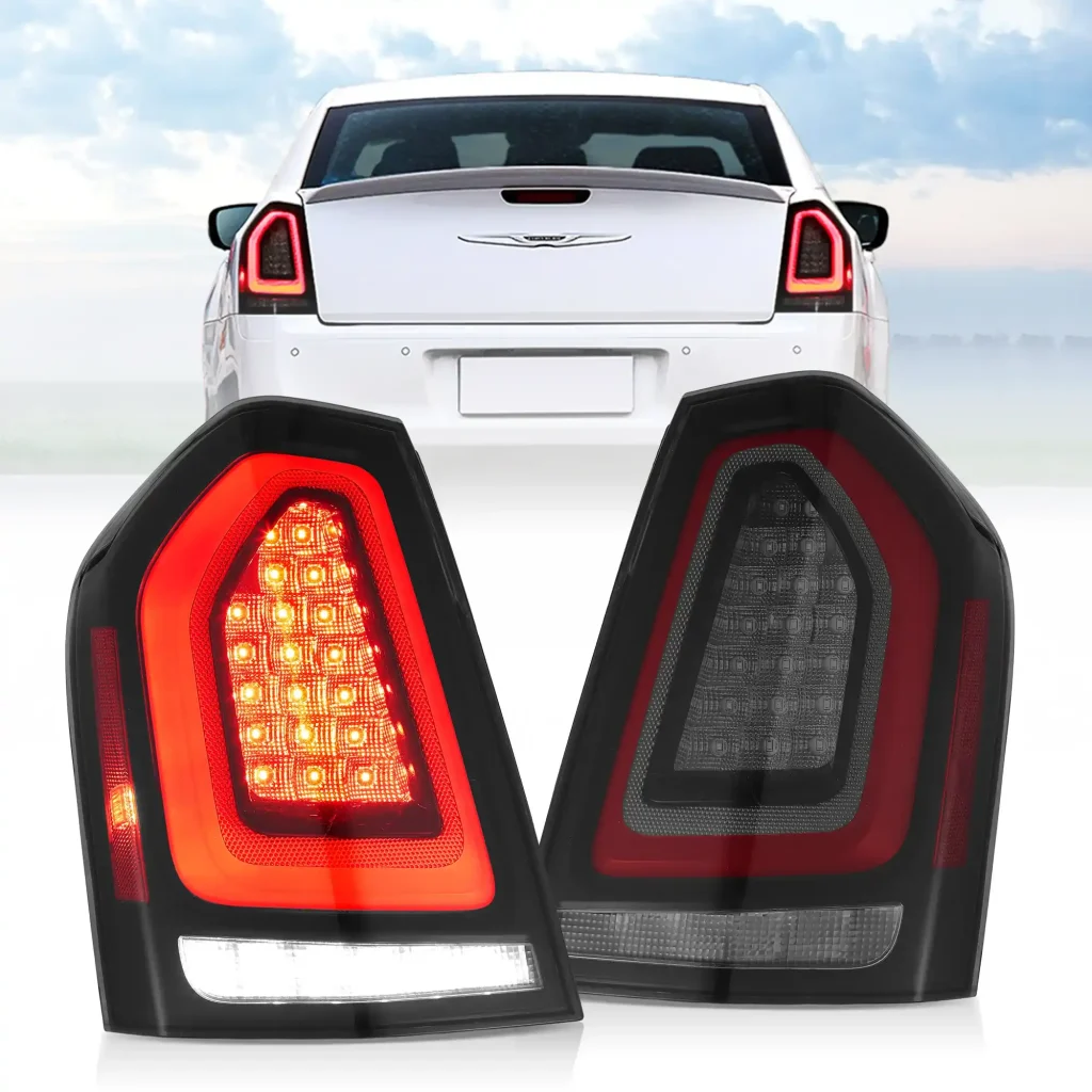 2011-2014 Chrysler 300 Tail lights Upgrade With LED Sequential Smoked