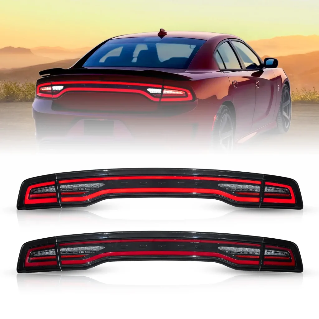 2011-2014 Dodge Charger Tail lights Replacement With Full LED Kit