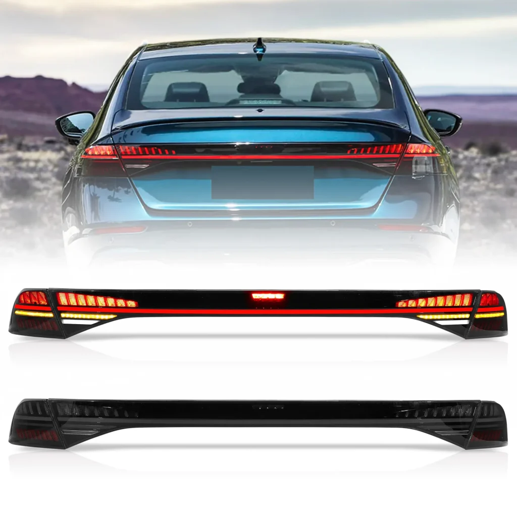 2023 Honda Accord Tail lights (23-25) Replacement With LED Sequential Smoked