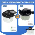 2008-2016 Chrysler Town & Country Blower Motor Replacement HVAC With Fan 700216 - 5