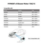 5th gen 4runner blower motor Replacement HVAC With Fan PM9351 - Image 2