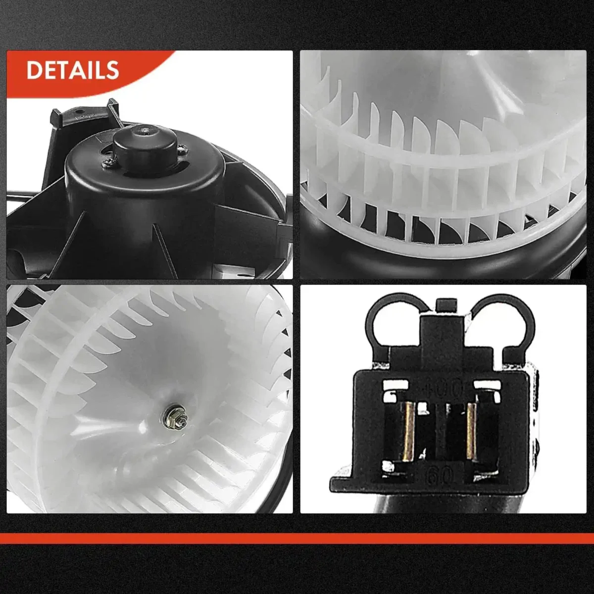 2001-2007 Dodge Caravan Blower Motor Replacement HVAC With Fan 700070 - Image 7