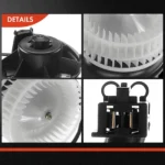 2001-2007 Dodge Caravan Blower Motor Replacement HVAC With Fan 700070 - Image 7