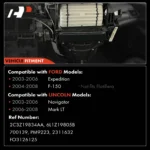 2003-2006 Ford Expedition Blower Motor Replacement HVAC With Fan 700139 - Image 4