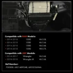 2018 Jeep Wrangler JK Blower Motor Replacement HVAC With Fan 700308 - Image 6